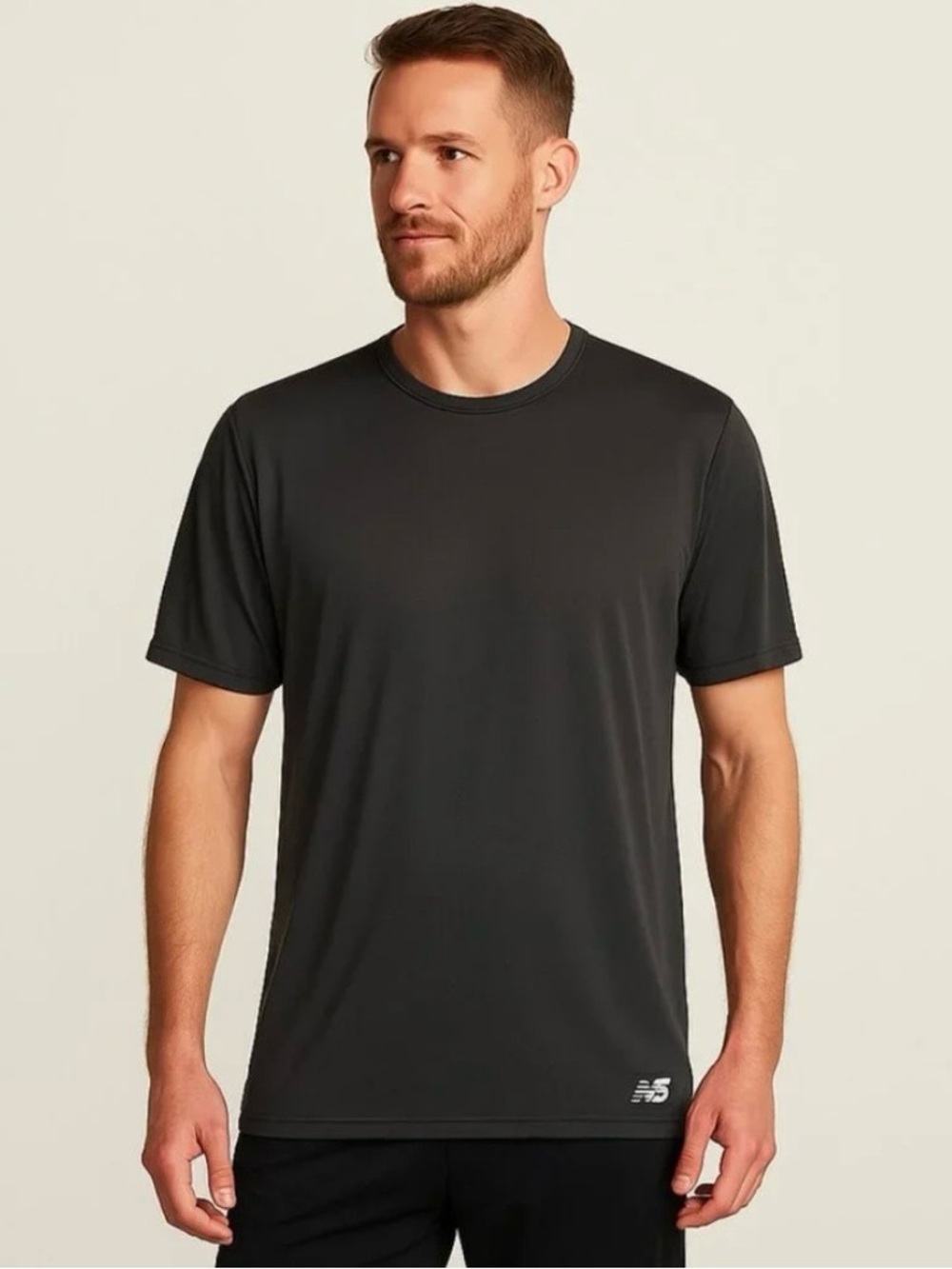 New Balance Men’s Black Short Sleeve Performance Tee